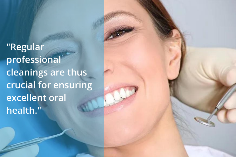 Regular professional cleaning is crucial for ensuring oral health.